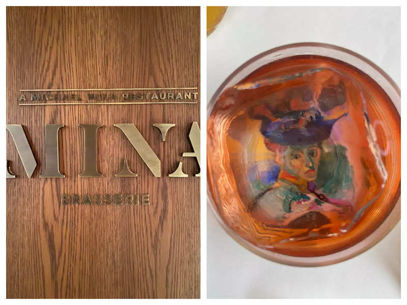 This restaurant in Dubai has cocktails that look like classic paintings