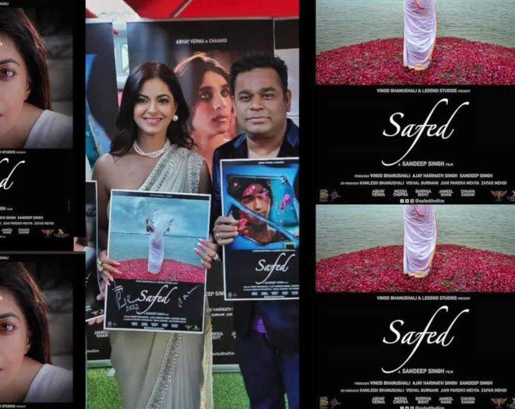
A R Rahman unveils 'Safed' first look

