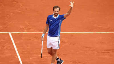 Second seed Daniil Medvedev wins Roland Garros opener