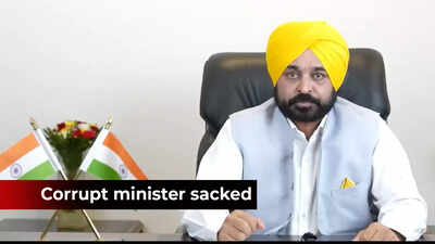 Punjab CM Bhagwant Mann sacks health minister Vijay Singla over corruption charges