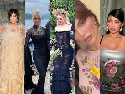 All about what stylish Kardashians and Jenners wore to Kourtney & Travis' Italian wedding