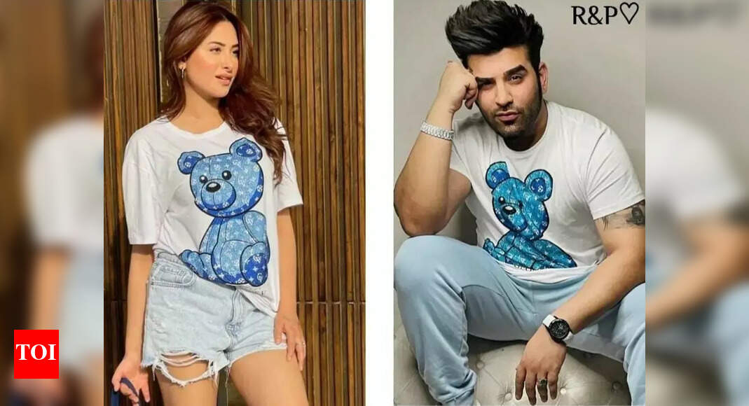 Mahira Sharma seen donning Paras Chabbra's white Panda t-shirt at the ...
