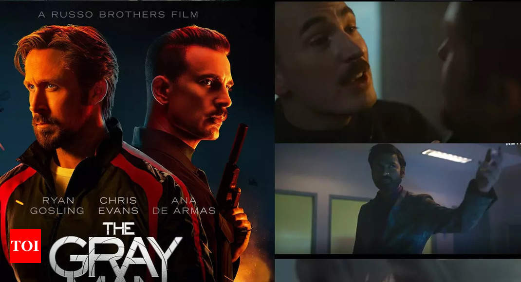 The Grey Guy: Ryan Gosling, Chris Evans drop ‘explosive’ first trailer in their undercover agent mystery; Dhanush proves why he’s the ‘deadly pressure’ at the crew