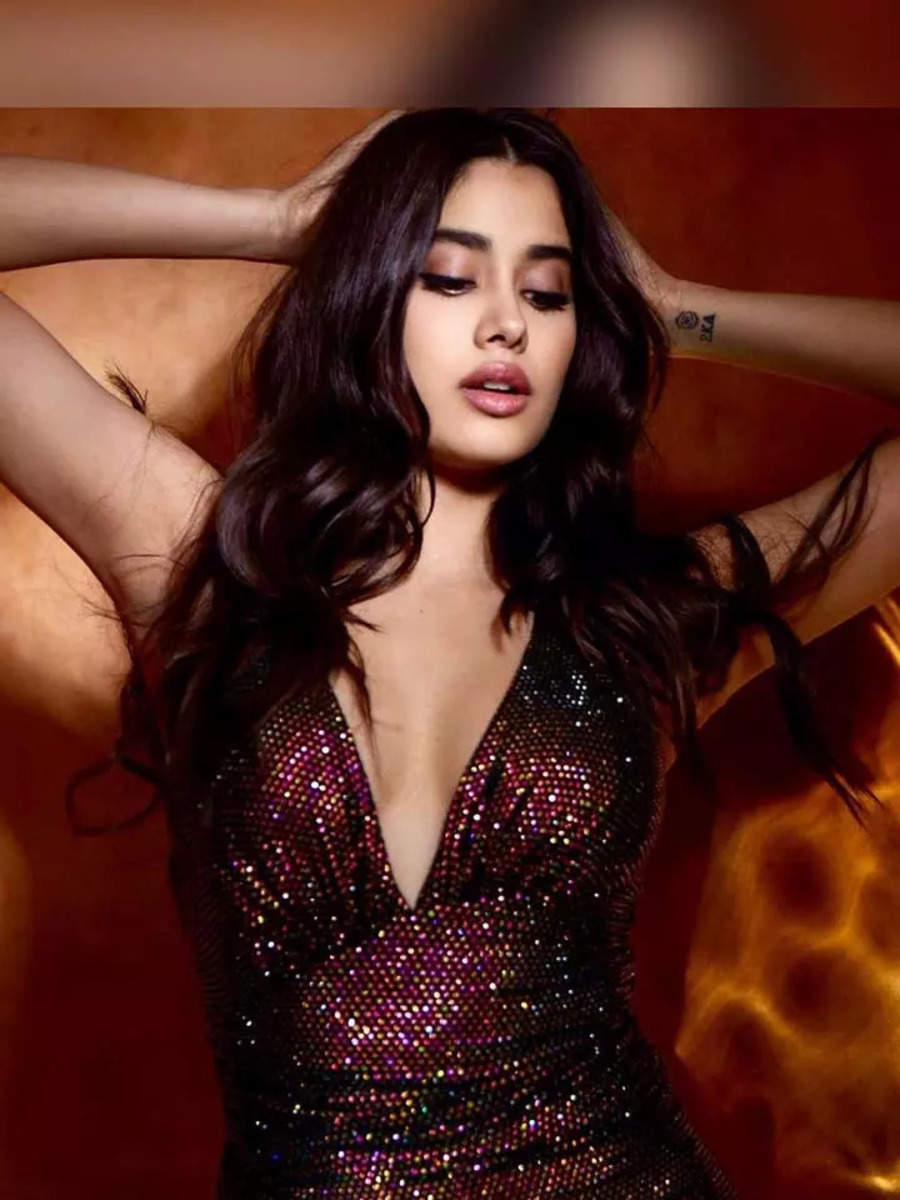 Janhvi Kapoor’s obsession with glittery ensembles