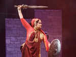 Artistes paid tribute to the fiery women warriors of India