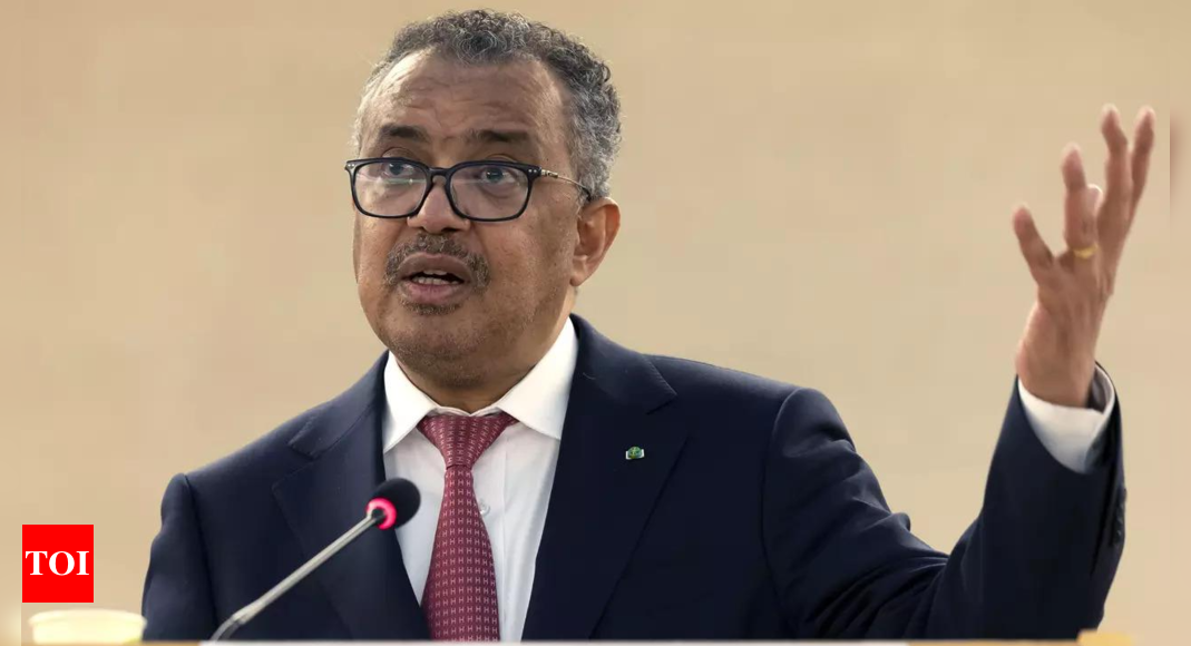 tedros:  Tedros re-elected as head of World Health Organization – Times of India