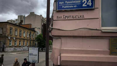 'Everything Russian must go': Ukraine's Kharkiv renames streets