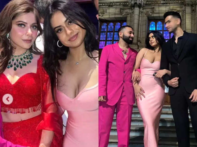 Nysa Devgan sets the internet on fire with her look from Kanika Kapoor's reception