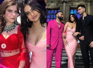 Nysa looks stunning at Kanika Kapoor's reception