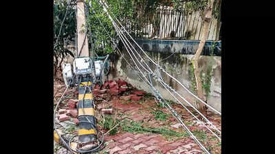 Gurugram: Outages run up to 30 hours after wrecking squall