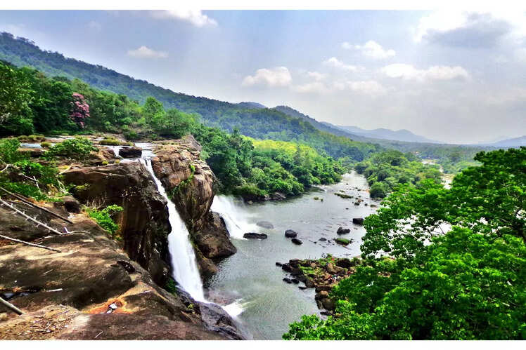 Gushing Waterfalls