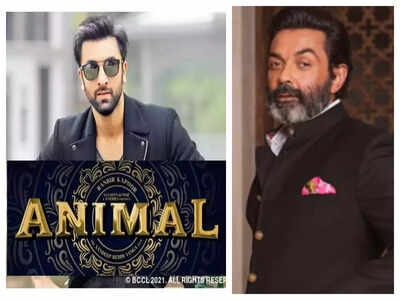 Bobby Deol reveals details about Ranbir Kapoor starrer 'Animal' as the film goes on floors | Hindi Movie News - Times of India Bobby Deol reveals details about Ranbir Kapoor starrer 'Animal' as the film goes on floors | Hindi Movie News - Times of India