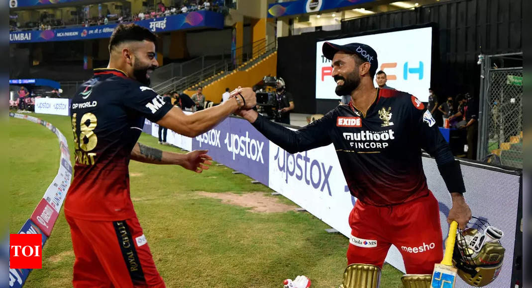 IPL 2022: Dinesh Karthik is ‘that rock’ of the side, says RCB’s Mike Hesson | Cricket News
