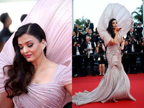 Aishwarya Rai Bachchan made a statement in a monochrome Valentino pantsuit  at Cannes Film Festival 2022, Vogue India