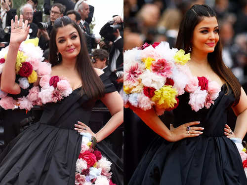 Aishwarya Rai Bachchan made a statement in a monochrome Valentino pantsuit  at Cannes Film Festival 2022, Vogue India