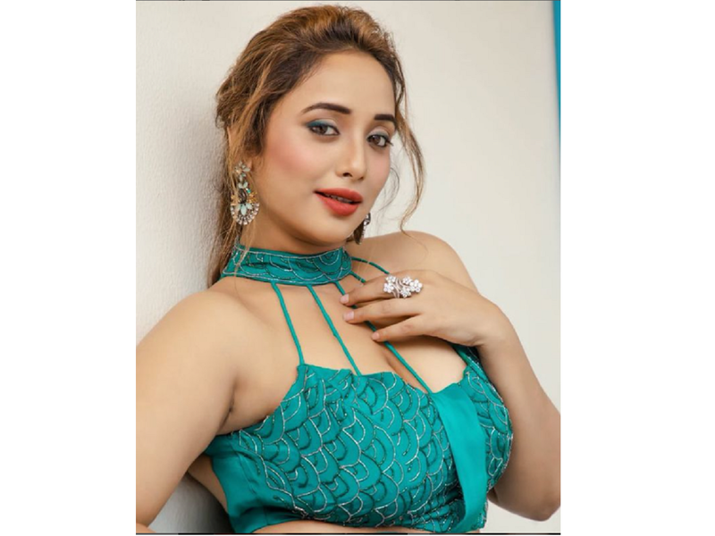 Rani Chatterjee looks beautiful as she poses in a stylish dress