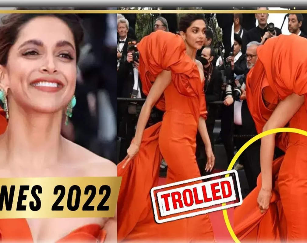 
Cannes 2022: Deepika Padukone trolled for wearing an uncomfortable outfit at the red carpet
