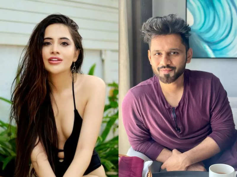 Urfi Javed calls Rahul Vaidya 'sexist hypocrite' for doing the song 'Naughty Balam' after his tweet attacking her