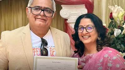 Hansal Mehta and Safeena Husain get married in 'impromptu and unplanned' way; Rajkummar Rao, Ekta Kapoor and others congratulate the couple