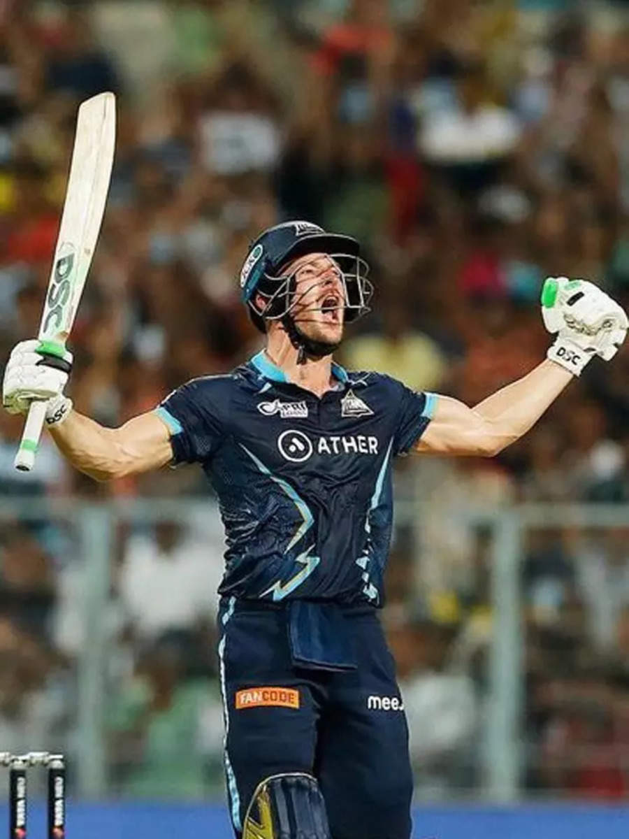 IPL 2022: David Miller's hat-trick of sixes | TOIPhotogallery