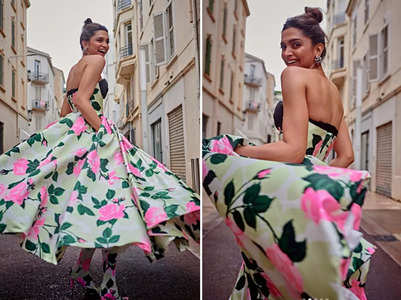 Deepika adds flower power to Cannes