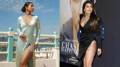 Hina Khan replies to netizens comparing her Cannes look with Priyanka Chopra