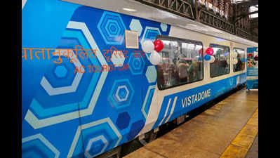 Maharashtra: Vistadome coaches of central railway attracts good revenue and occupancy