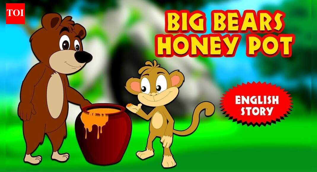 Watch Popular Kids English Nursery Story 'Big Bears Honey Pot' for Kids ...