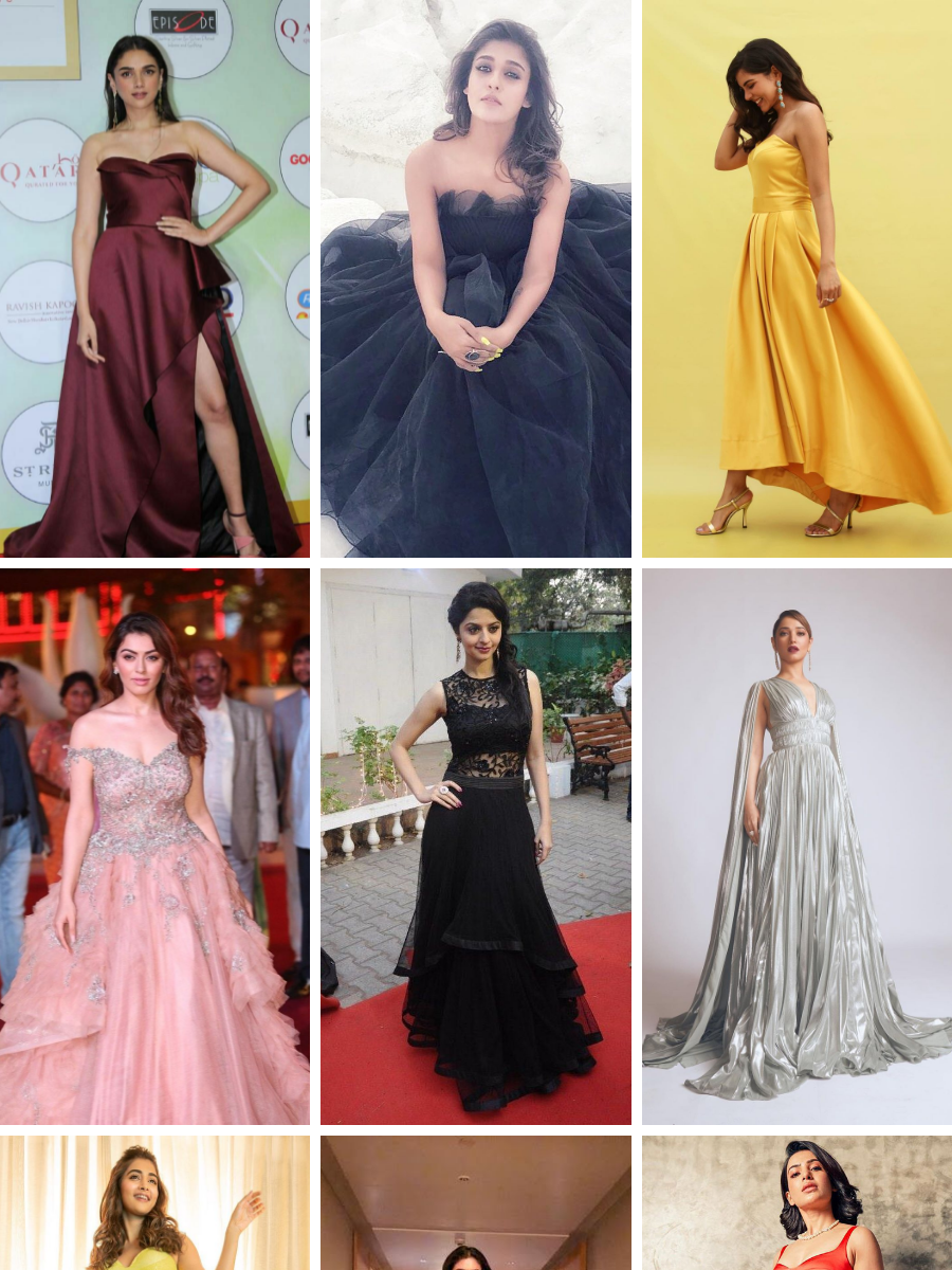 Celeb approved cocktail party gowns