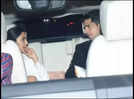 Sidharth Malhotra and Kiara Advani get clicked as they exit Karan Johar's 50th birthday bash together - see pics