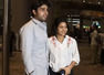 Anjali receives bf Aakash at the airport