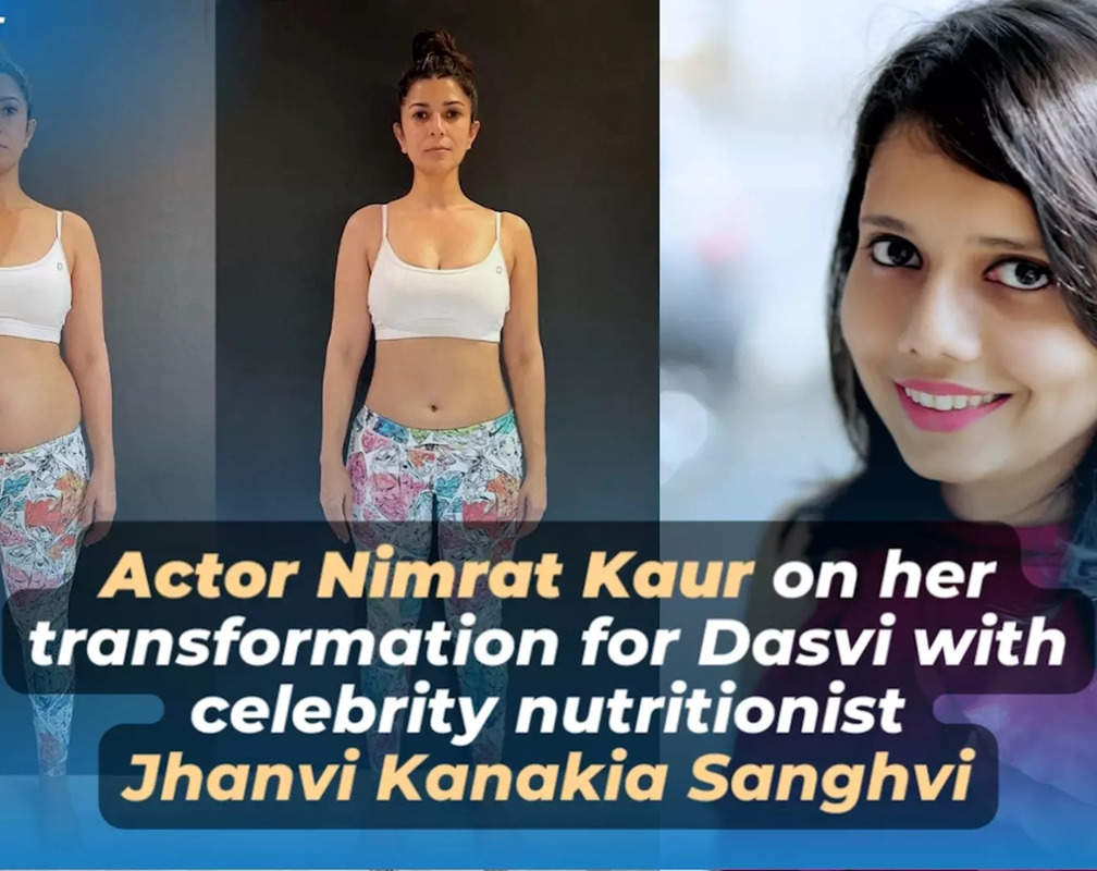 
Actor Nimrat Kaur on her transformation for Dasvi with celebrity nutritionist Jhanvi Kanakia Sanghvi
