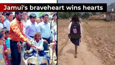 Watch: Bihar girl seen hopping to school on one leg in viral video gets a tricycle