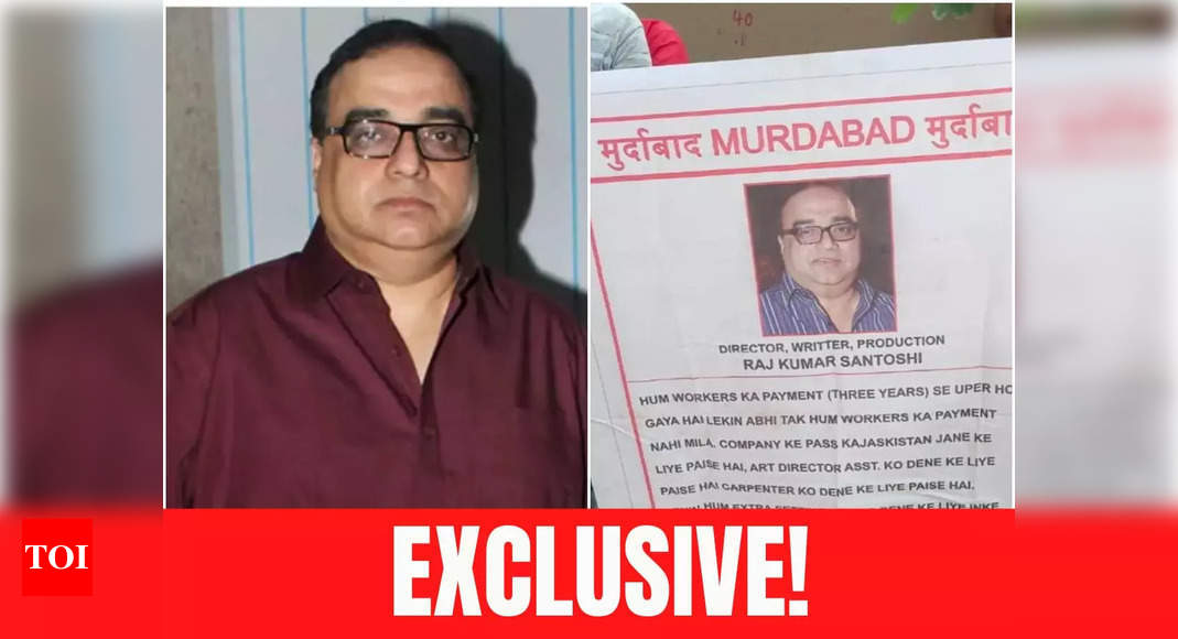 Anti-Rajkumar Santoshi slogans on the streets for not paying dues on film ‘Gandhi Vs Godse’ – Exclusive! – Times of India
