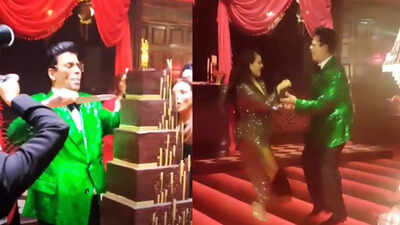 Watch: Karan Johar dancing the night away at his 50th birthday bash