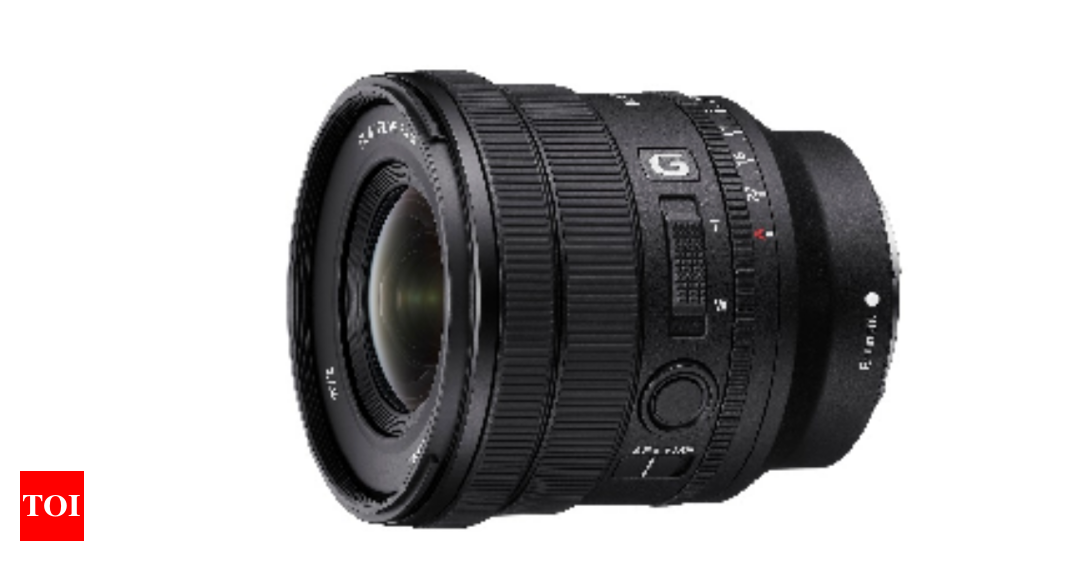 sony:  Sony launches FE PZ 16-35mm F4 G lens in India, features a lightweight design, improved autofocus and more – Times of India