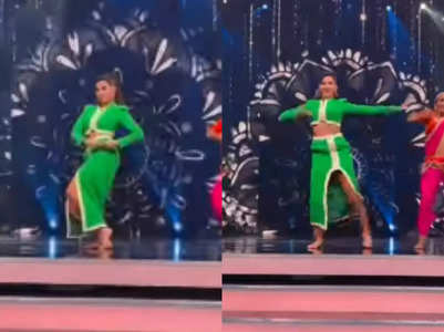 Nora Fatehi does a Lavani dance; watch