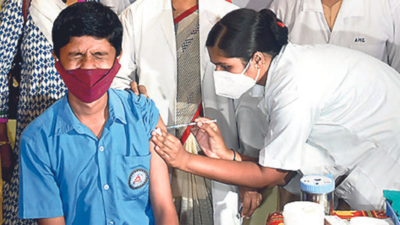 Nashik tops state in first dose vax coverage of 12-14 group