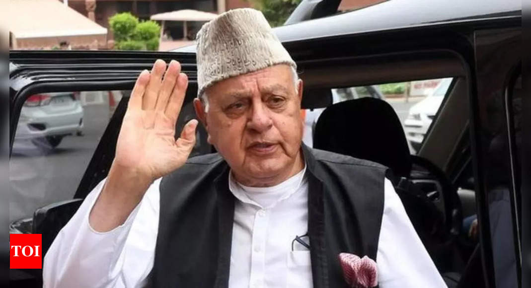 ED summons former J&K CM Farooq Abdullah in money laundering case | India News – Times of India