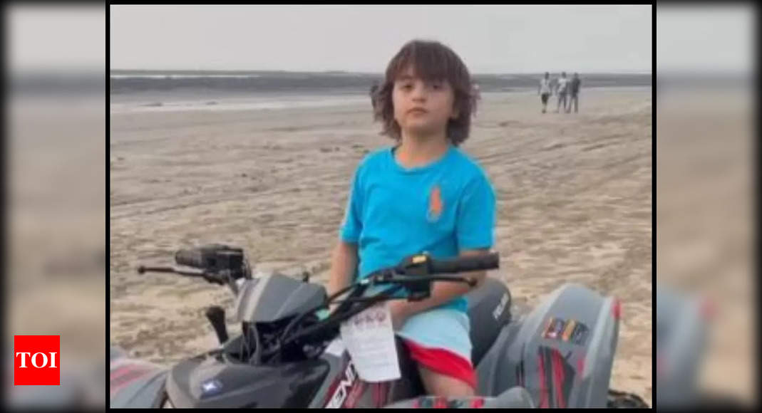 Gauri Khan wishes son AbRam on his 9th birthday with an adorable beach video – Times of India