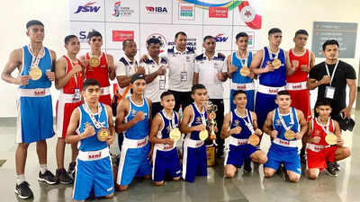 Sub Junior National Boxing C ships Haryana SSCB crowned champions Boxing News Times of India