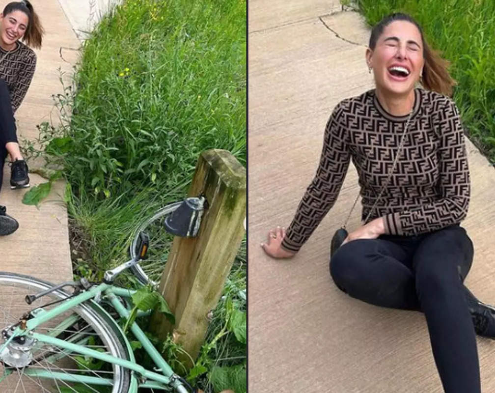
This video of Nargis Fakhri falling off from her bicycle is horrifying and hilarious at the same time; do not miss!
