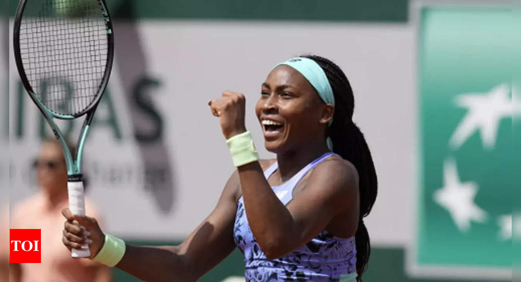 Gauff triumphs in French Open battle of the ages