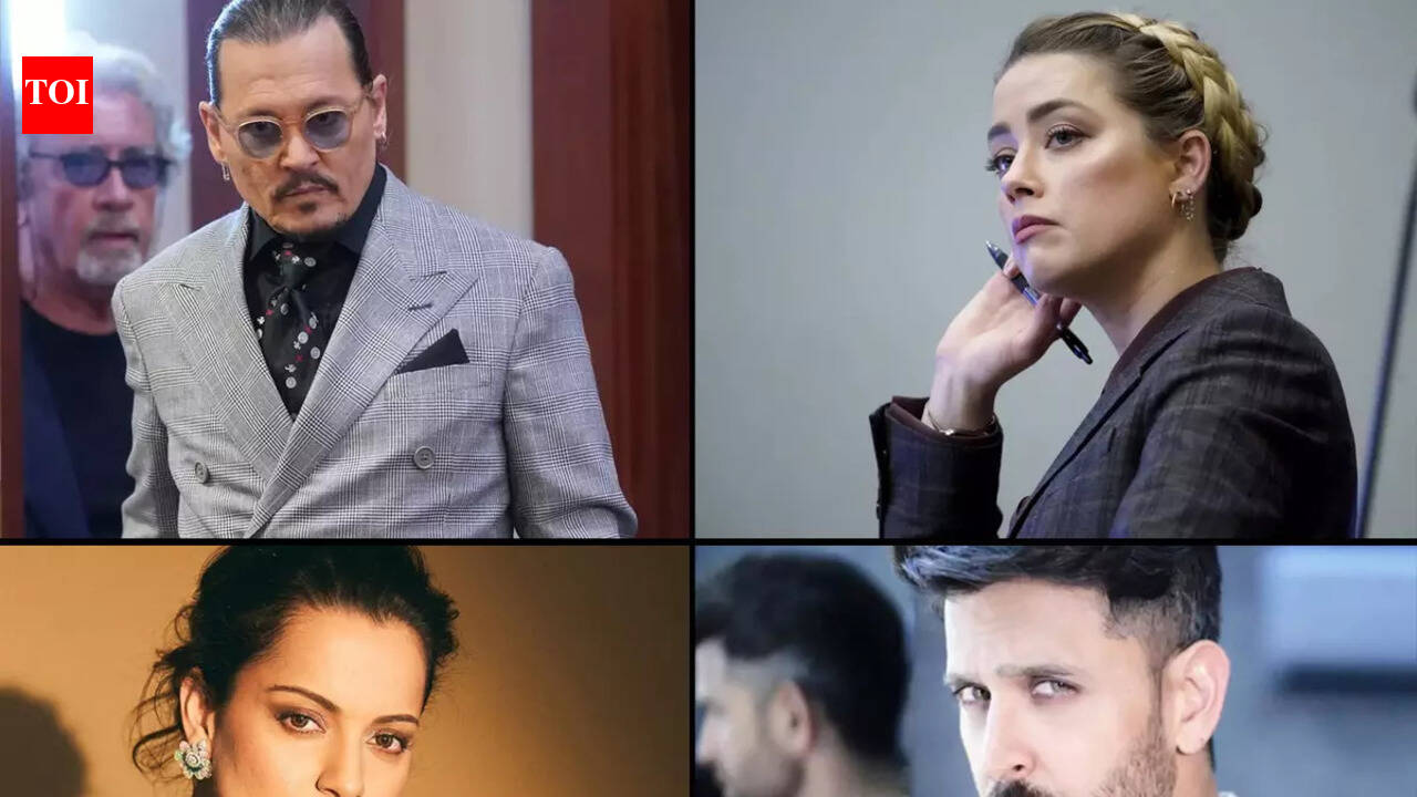 Johnny Depp vs Amber Heard to Hrithik Roshan vs Kangana Ranaut: Biggest ...