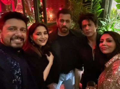 Salman, SRK, Madhuri's EPIC pic from KJo's bash