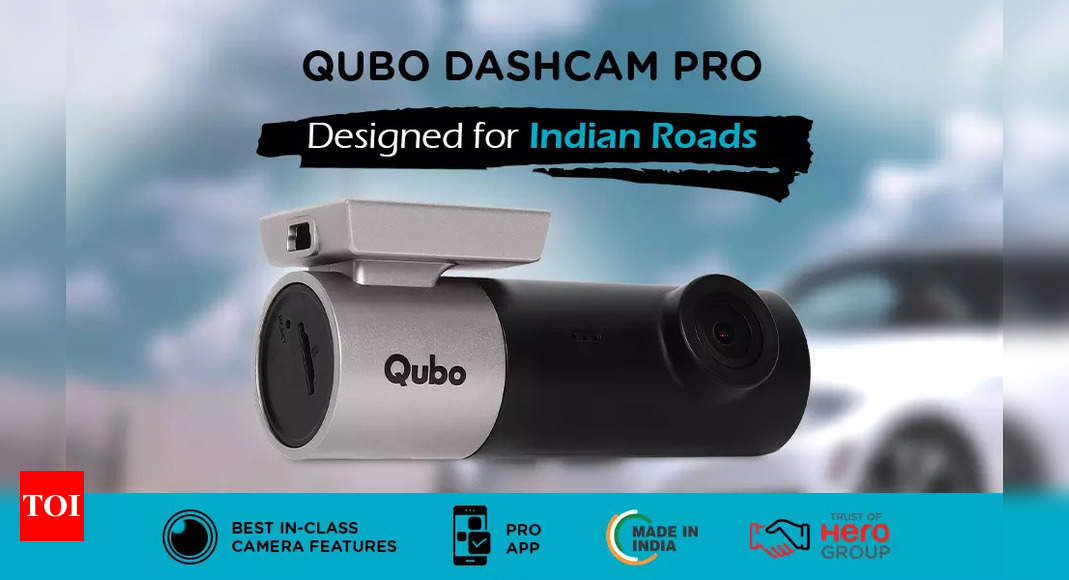 qubo:  Hero Electronix enters auto tech segment with Qubo Dash Cam: Price and other details – Times of India