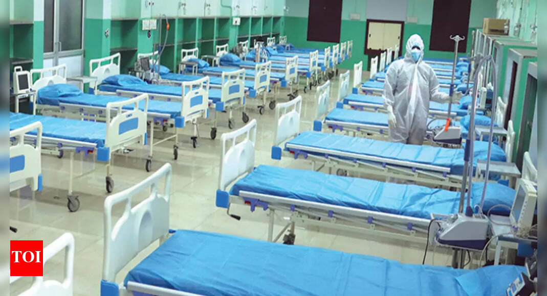 Monkeypox 11bed facility set for monkeypox patients at CSM memorial hospital in Kalwa, Thane