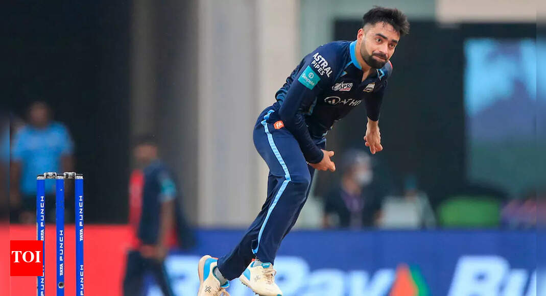 IPL 2022: I am trying to hold one end up and let the bowler from the other end attack, says Gujarat Titans’ Rashid Khan | Cricket News – Times of India