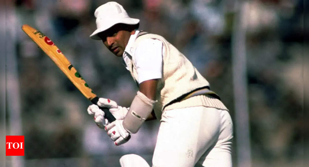 Watch Sunil Gavaskar’s videos to learn how to counter fearsome pacers despite short height: Javed Miandad | Cricket News – Times of India