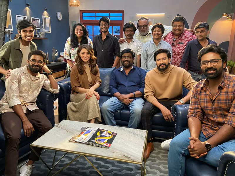 Hansika's web series My 3 with director Rajesh wrapped up